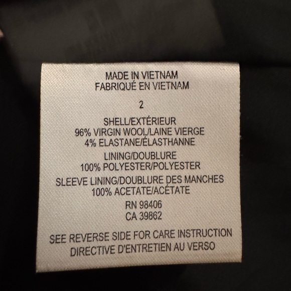 Theory Gabe B Midnight Blue Blazer - virgin wool - Picture 6 of 7